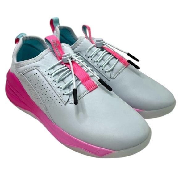 CLOVE Limited Edition Electron Rose Blue Pink Nurse Sneakers Shoes NEW Size 7.5 - Picture 2 of 14